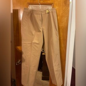 Women’s Talbot Tan Pants | Curvy Size 18 | Cotton Blend at 53%